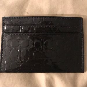 Credit card holder never used
